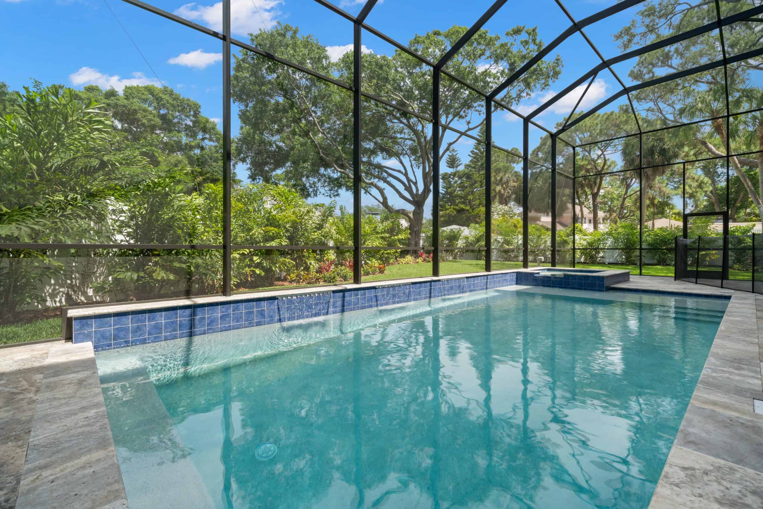 Pool - Sunset Park Modern Traditional Home