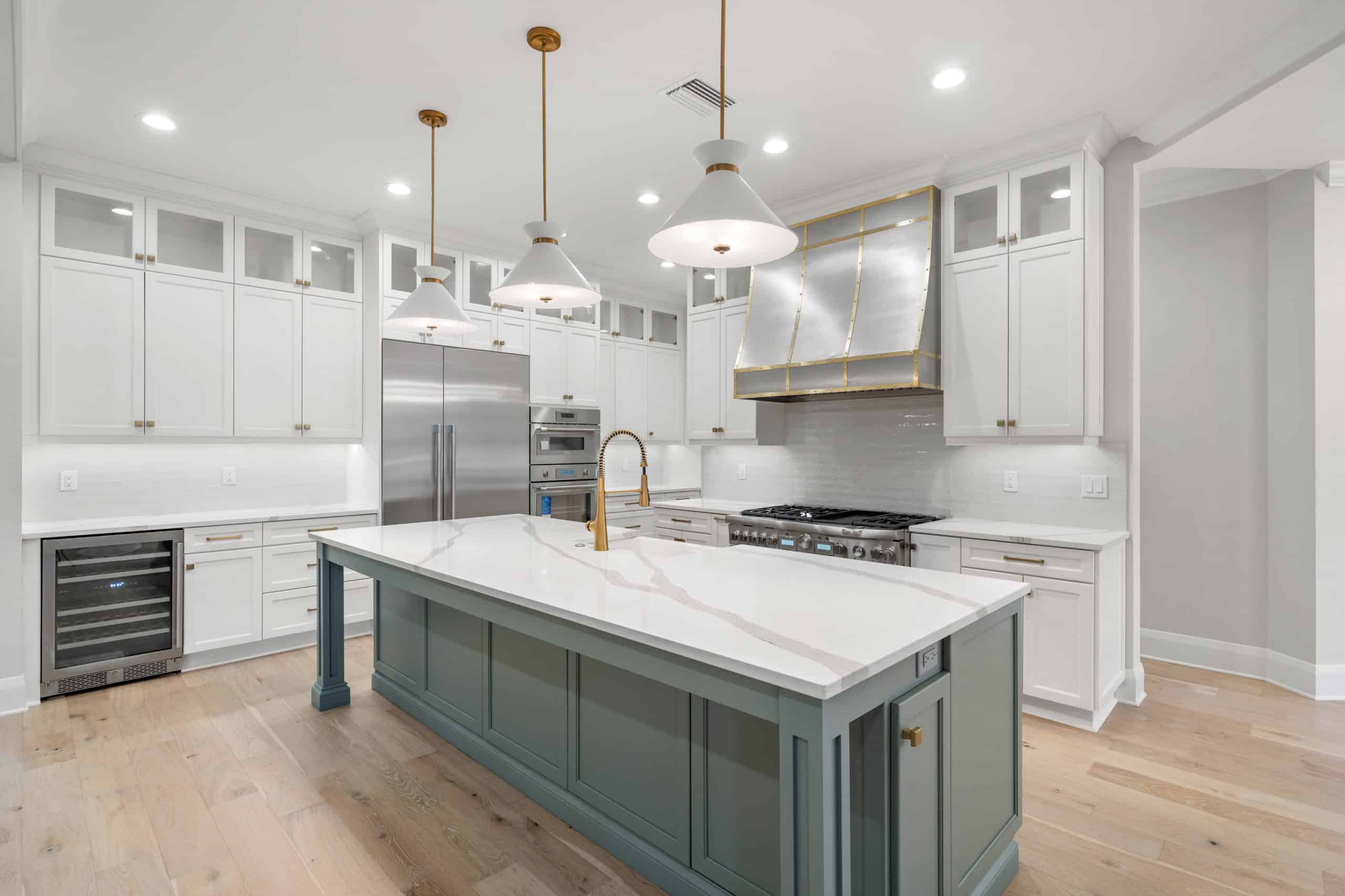 Center Island - Sunset Park Modern Traditional Home